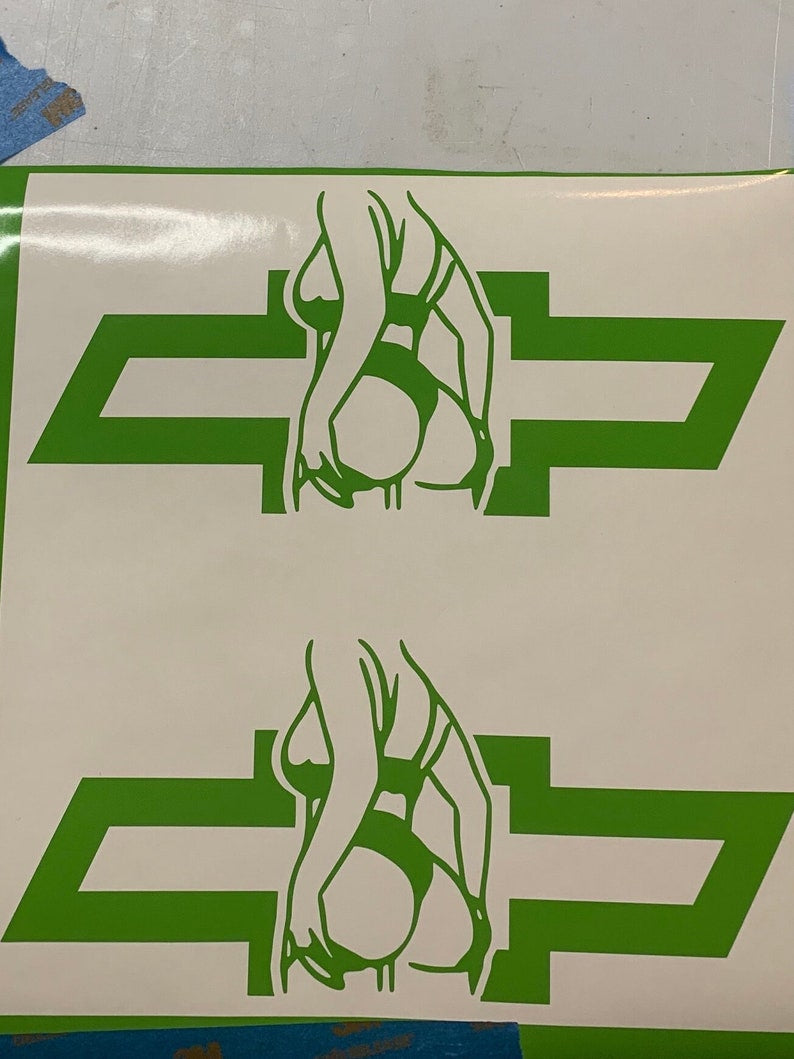 Chevy Logo decal sticker for Car, Truck, Window, Phone, Laptop, Gaming System, Cup, Tumblers