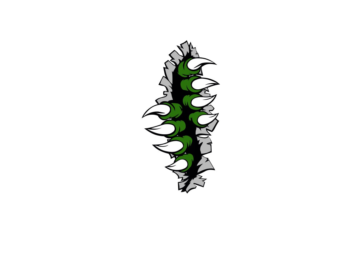 Monster Claw Sticker, Shirt or SVG File for Car, Truck, Motorcycle, Tumblers, Glass, Mirrors & Phones.