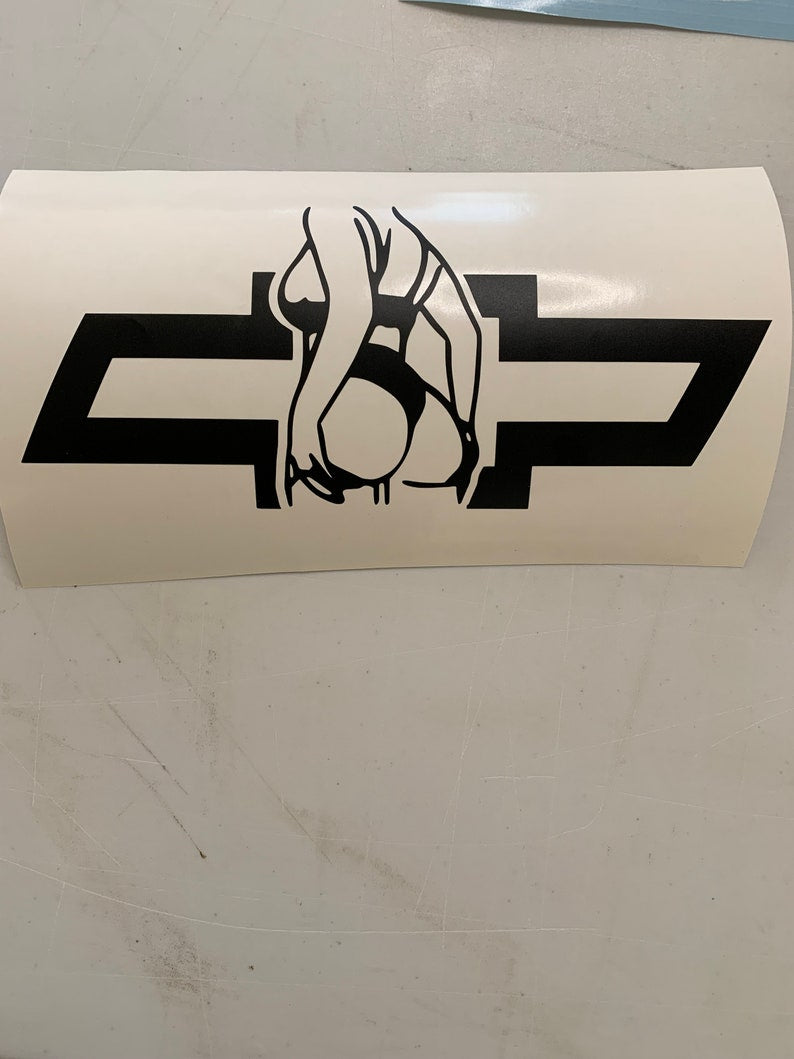 Chevy Logo decal sticker for Car, Truck, Window, Phone, Laptop, Gaming System, Cup, Tumblers