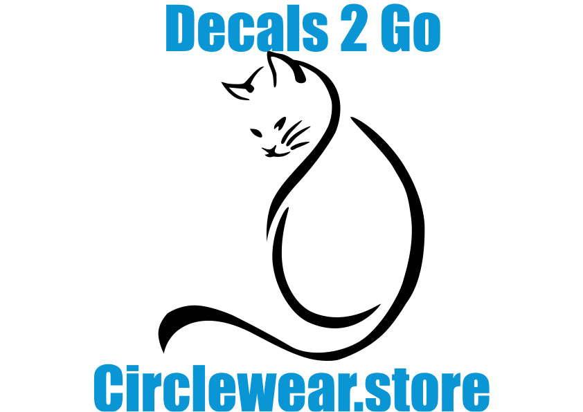Cat Kitten Decal Water Proof Sticker