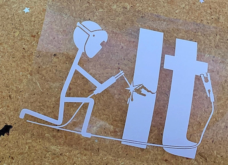 Weld It Vinyl Decal Sticker
