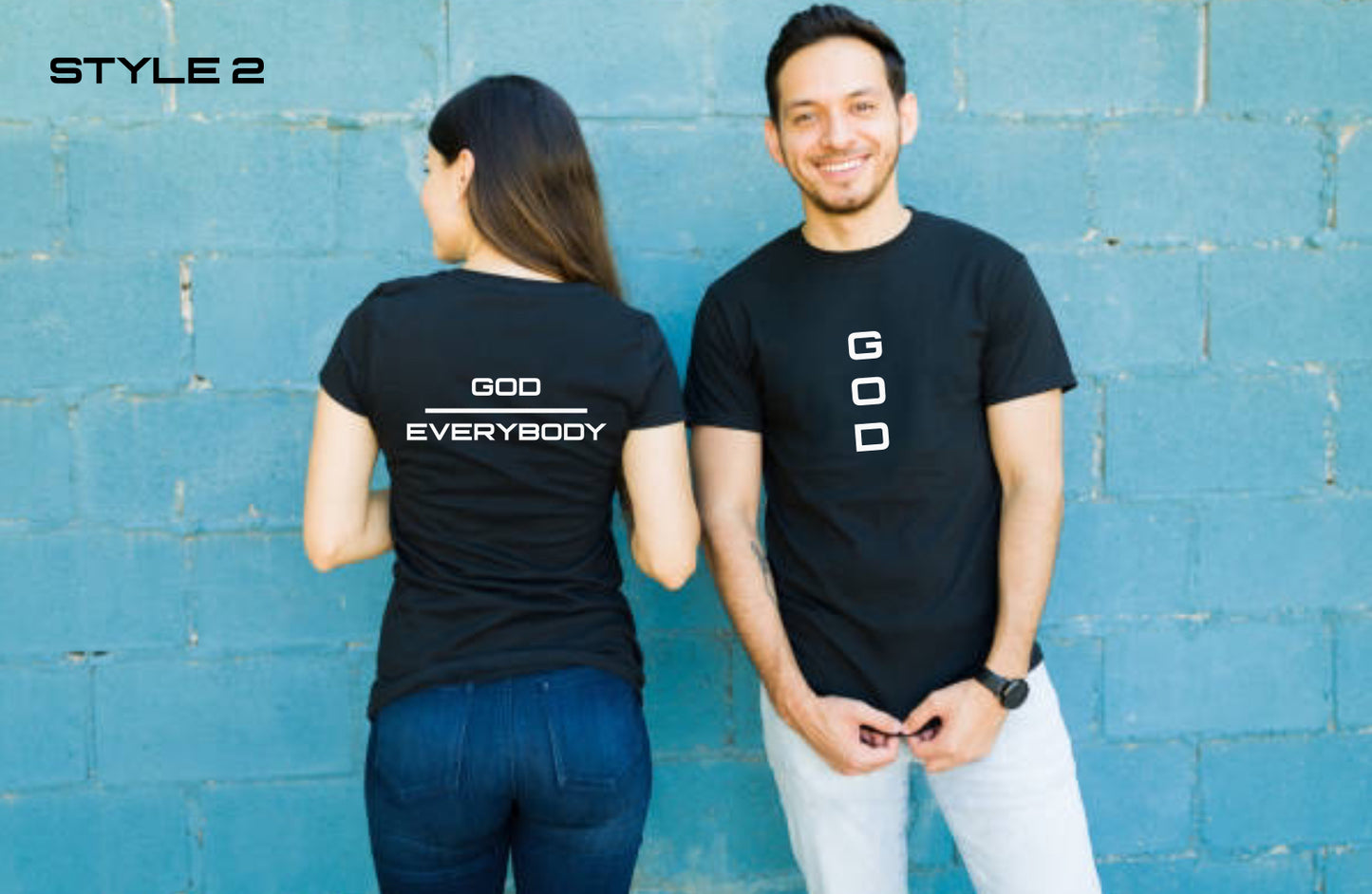God Over Everything & Everybody Tshirt Men Fit 3 Designs