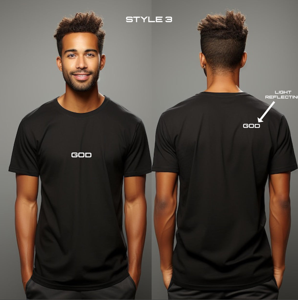 God Over Everything & Everybody Tshirt Men Fit 3 Designs