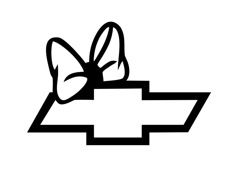 Chevy Logo Decal Stickers for Cars Trucks SUV
