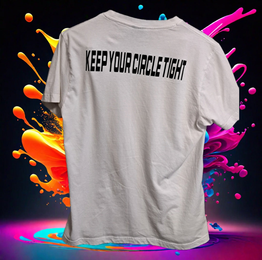 White Circle Wear G2 Short Sleeve White Tee