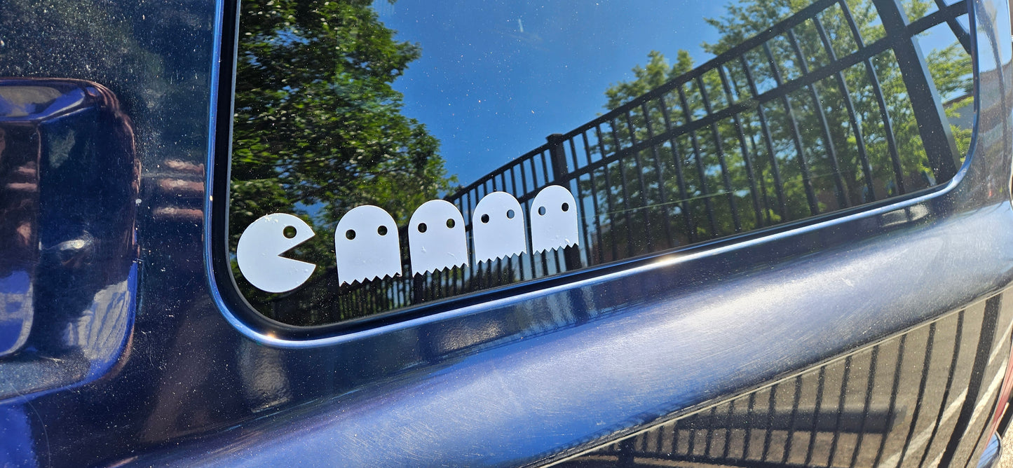 Pac Man Decal Sticker