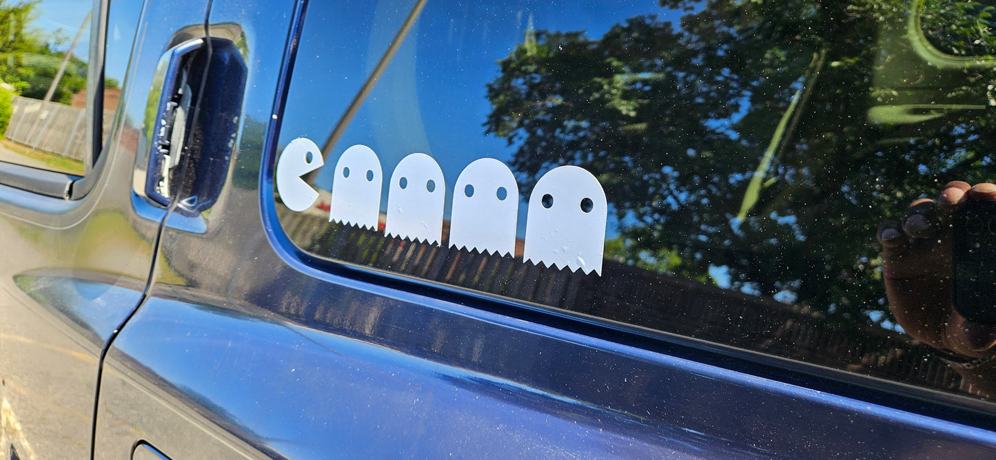 Pac Man Decal Sticker