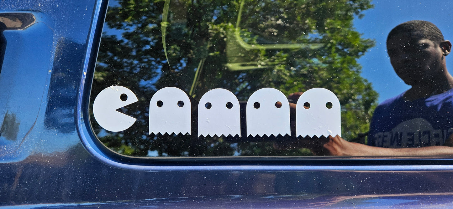 Pac Man Decal Sticker