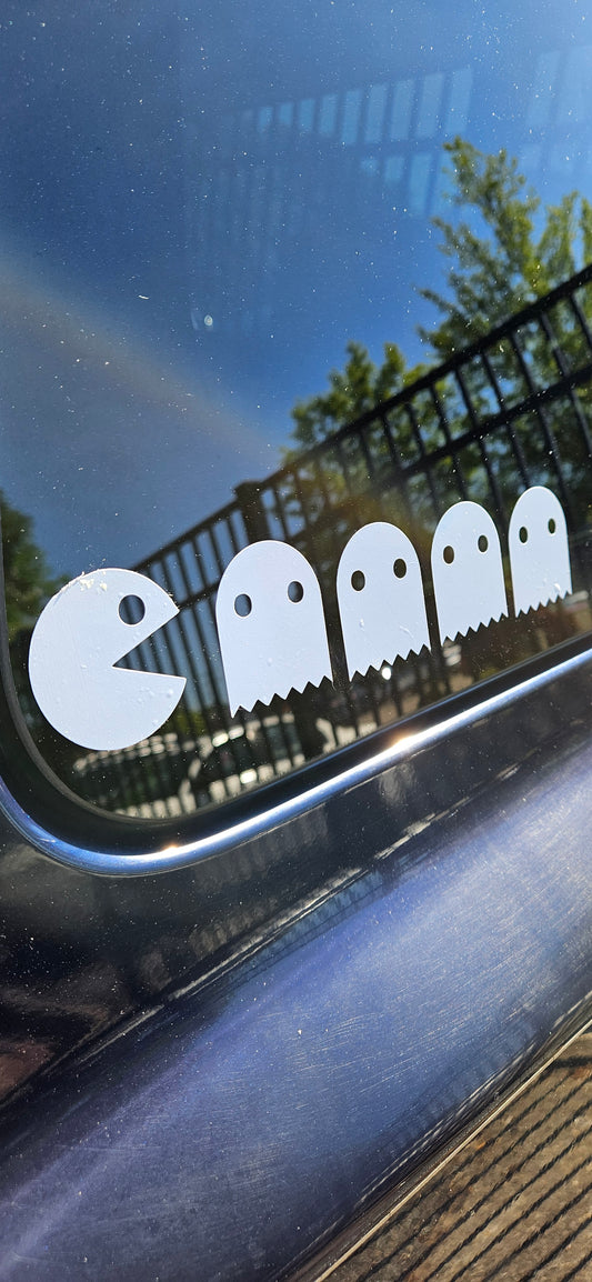 Pac Man Decal Sticker