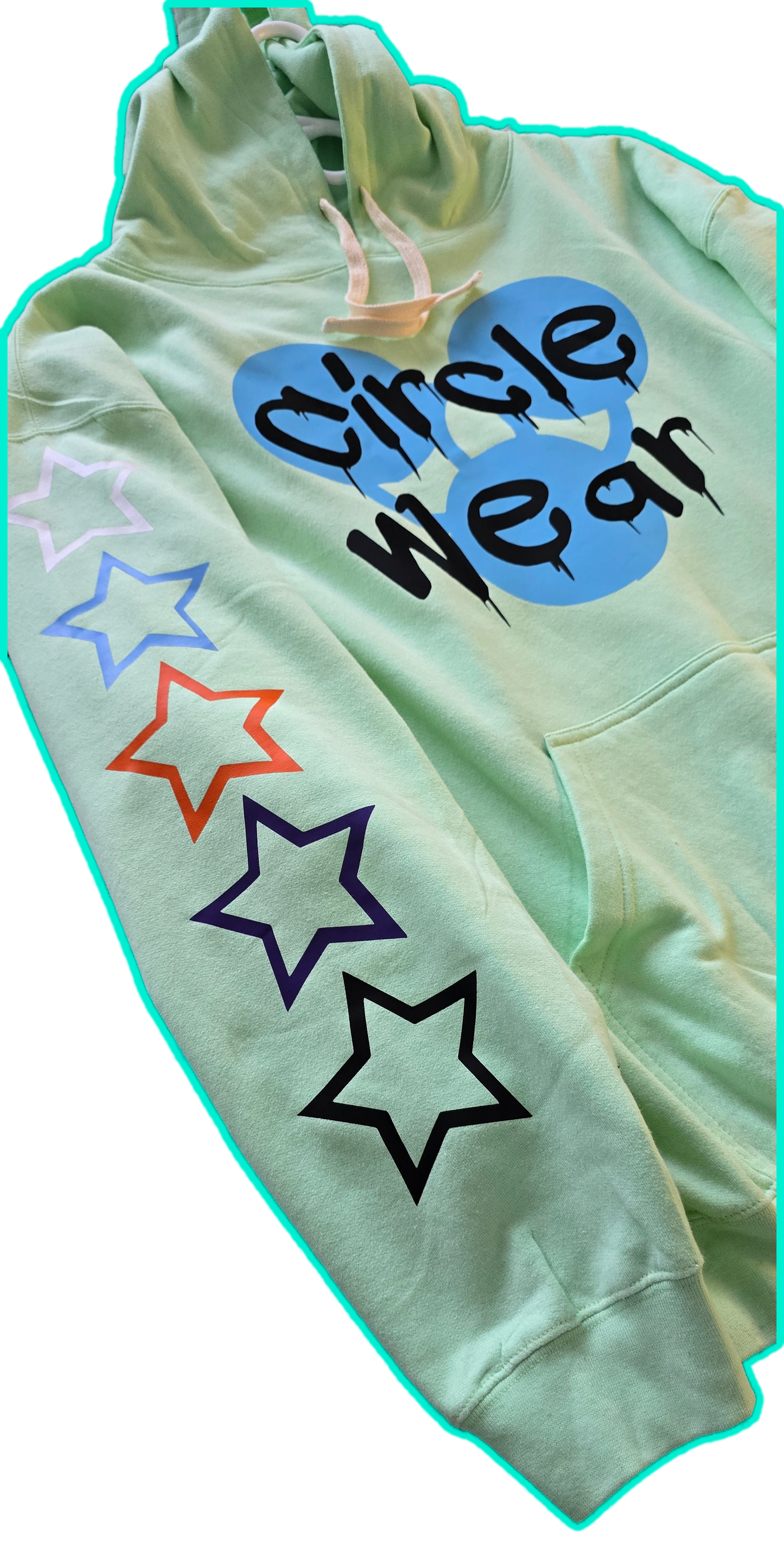 Mint G3 Circle Wear Fleece Hoodie