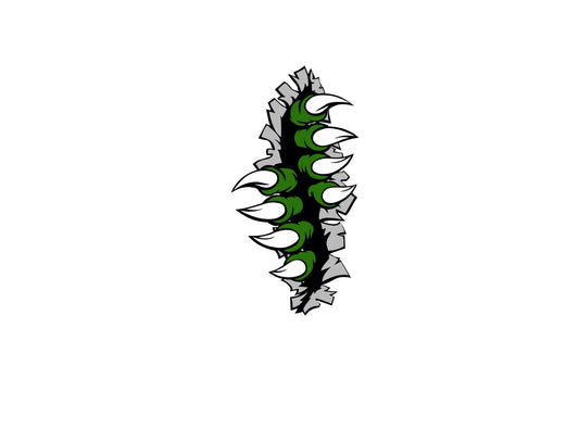Monster Claw	Sticker, Shirt or SVG File for Car, Truck, Motorcycle, Tumblers, Glass, Mirrors & Phones.