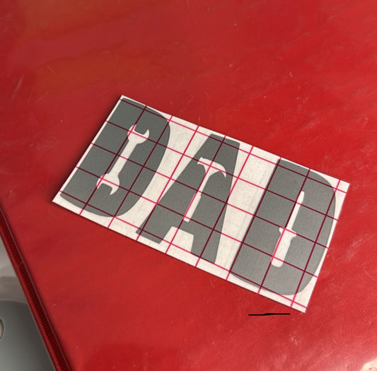 Dad Vinyl Decal Sticker