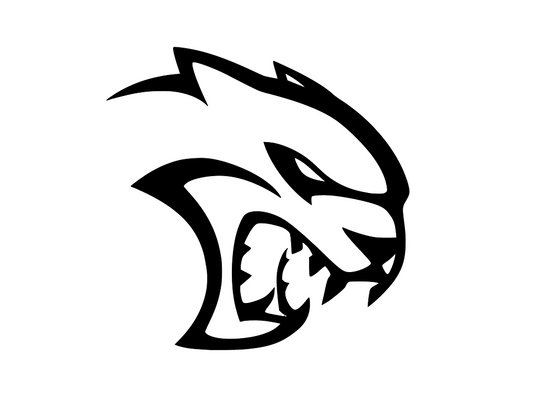 Hellcat Logo Vinyl Decal Sticker