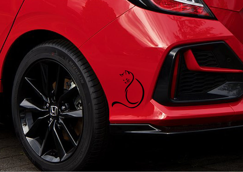 Cat Kitten Decal Water Proof Sticker
