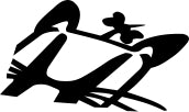 Hello Kitty Honda Decal Sticker