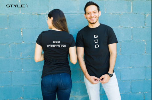 God Over Everything & Everybody Tshirt Men Fit 3 Designs