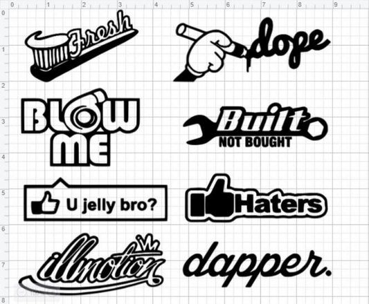 JDM Stickers