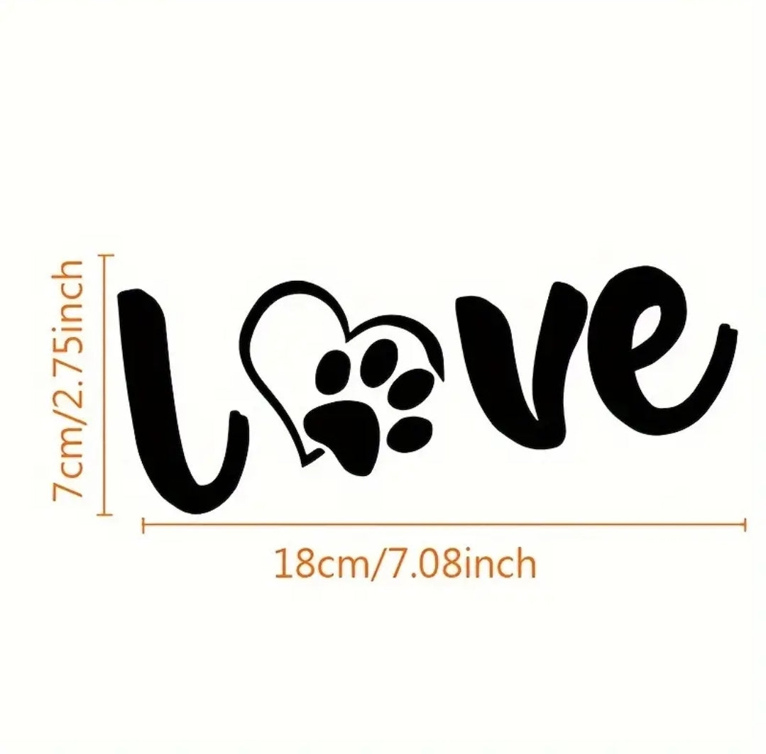 Love Heart Paw