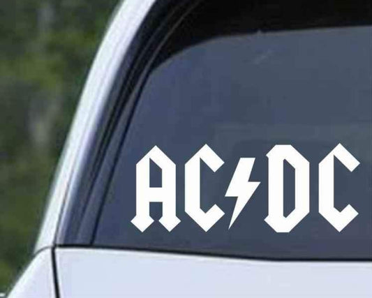AC DC Rock Band Decal Sticker