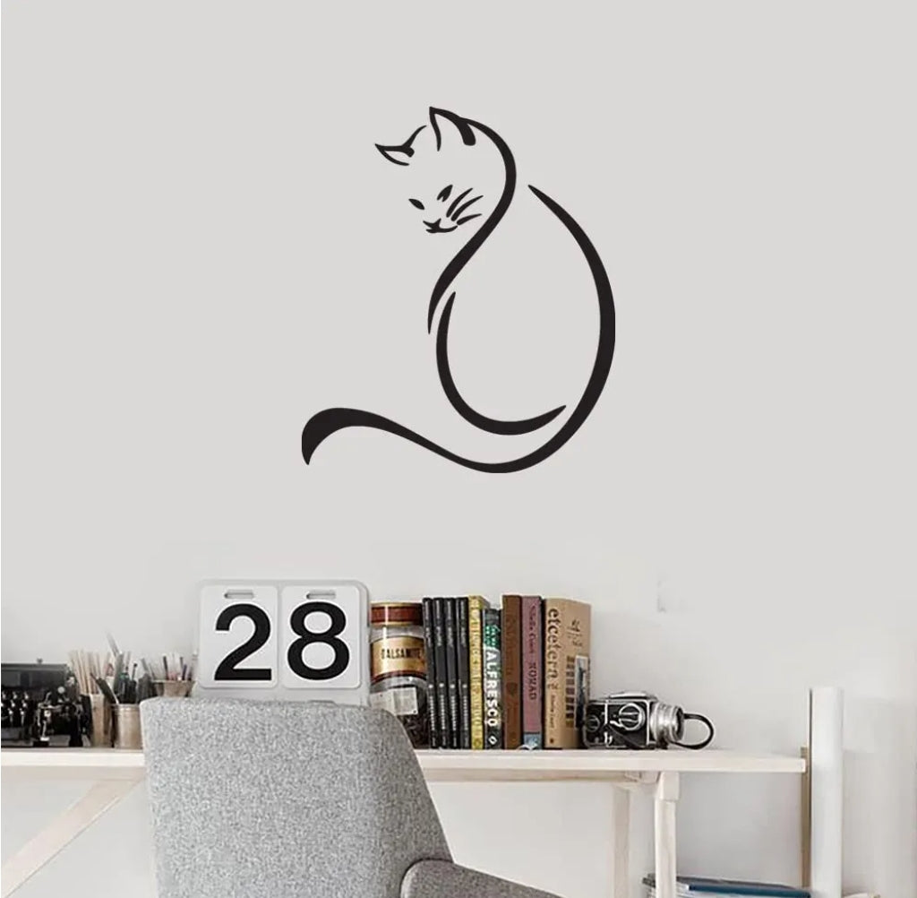 Cat Kitten Decal Water Proof Sticker